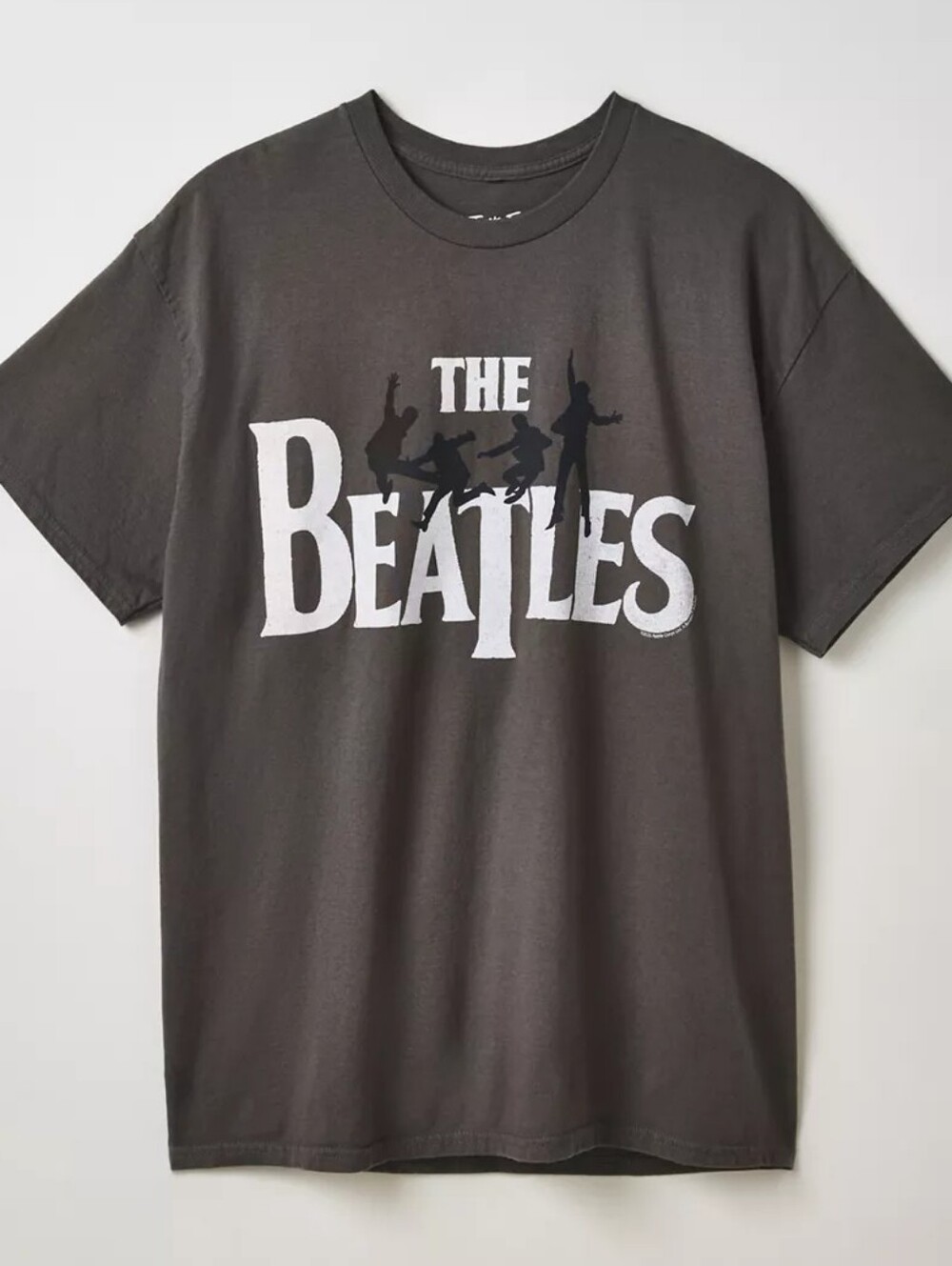 The Beatles Black Graphic Short Sleeve Tee S Med